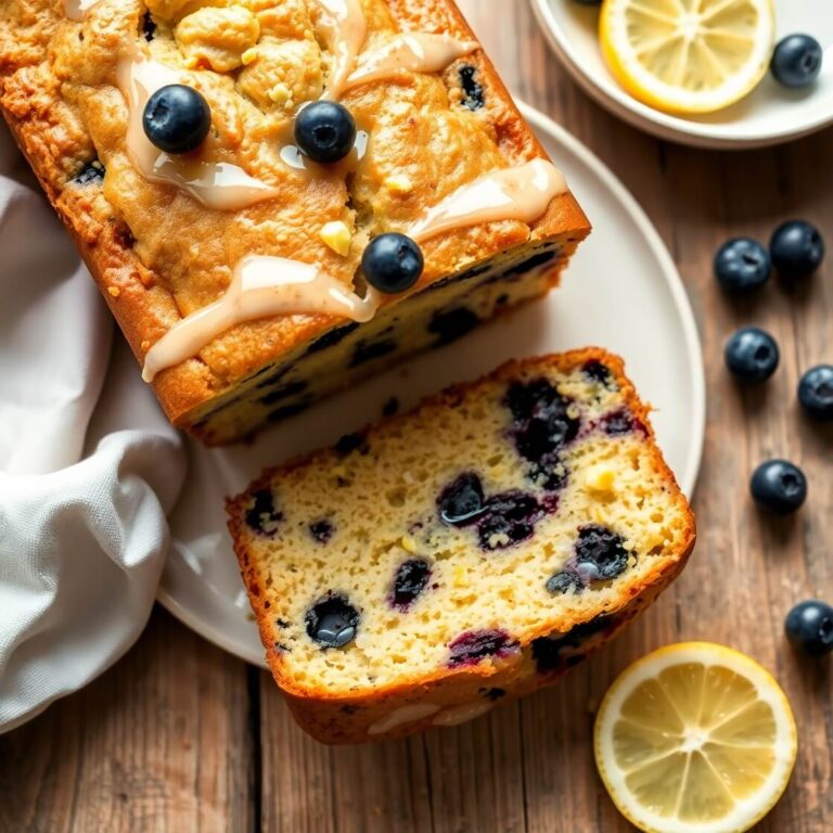 Lemon Blueberry Bread Recipe