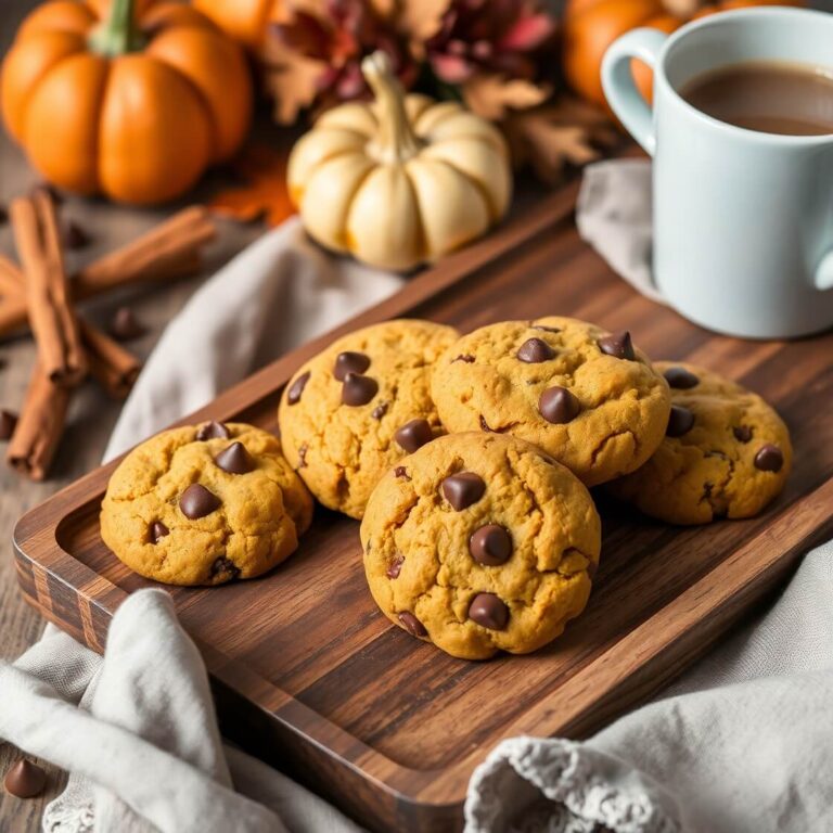 Pumpkin Chocolate Chip Cookies